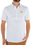 Main image for Mens Navy Blue Michigan Wolverines Woods Stripe Range Short Sleeve Fashion Polo