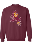 Main image for Mens Arizona State Sun Devils Maroon Summit Sportswear Sparky Crew Sweatshirt