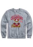 Main image for Womens Indiana Hoosiers Grey Heather Summit Sportswear 2025 College Football National Champions Be..