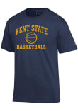 Main image for Kent State Golden Flashes Navy Blue Champion Basketball Icon Jersey Short Sleeve T Shirt