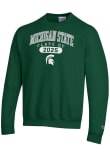 Main image for Mens Michigan State Spartans Green Champion Class of 2025 Pill Powerblend Crew Sweatshirt