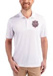 Main image for Mens Indiana Hoosiers White Cutter and Buck 2025 CFP National Champions Prospect Short Sleeve Polo..