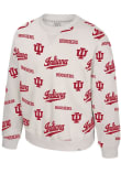 Main image for Mens Indiana Hoosiers Grey Colosseum Feel Seen Crew Sweatshirt