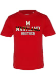 Main image for Youth Red Maryland Terrapins Brother Short Sleeve T-Shirt