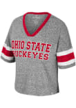 Main image for Ohio State Buckeyes Grey Heather Colosseum Grimmerie Short Sleeve T-Shirt