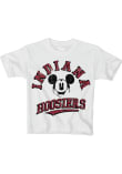 Main image for Youth Indiana Hoosiers White Blue 84 Mickey Short Sleeve T-Shirt