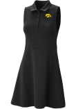 Main image for Womens Iowa Hawkeyes Black Columbia Heat Seal Match Short Sleeve Dress
