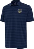 Main image for Mens Michigan Wolverines Navy Blue Antigua 2026 Men's Basketball National Champions Short Sleeve P..