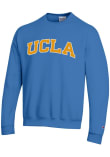 Main image for Mens UCLA Bruins Light Blue Champion team applique on front chest Crew Sweatshirt