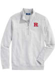Main image for Mens Rutgers Scarlet Knights Grey Vineyard Vines Shep Shirt Qtr Zip Pullover
