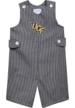 Main image for Baby UCF Knights Black Vive La Fete Gingham Overalls