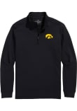 Main image for Mens Iowa Hawkeyes Black Vineyard Vines Clubhouse Qtr Zip Pullover