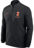 Main image for Mens Illinois Fighting Illini Black Nike Military Appreciation Qtr Zip Pullover