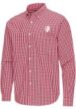 Main image for Mens Indiana Hoosiers Crimson Antigua Ellis Long Sleeve Dress Shirt