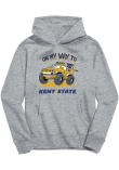 Main image for Toddler Kent State Golden Flashes Grey Vive La Fete On My Way Long Sleeve Hooded Sweatshirt