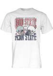 Main image for Ohio State Buckeyes White Blue 84 Football vs Penn State Nittany Lions Short Sleeve T Shirt