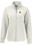 Main image for Womens Rutgers Scarlet Knights White Cutter and Buck Roam Light Weight Jacket