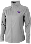 Main image for Womens Washington Huskies Grey Columbia Fairway Friends Light Weight Jacket