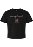 Main image for Maryland Terrapins Black Summit Sportswear Rhinestone Script Short Sleeve T-Shirt