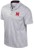 Main image for Mens Nebraska Cornhuskers Black Colosseum Reynolds Short Sleeve Polo Shirt