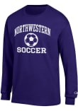 Main image for Mens Northwestern Wildcats Purple Champion Soccer Icon Jersey Tee