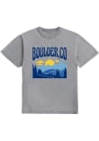Main image for Uscape Boulder Charcoal Flat Short Sleeve Fashion T Shirt