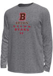 Main image for Under Armour Brown Bears Grey Stacked Logo Tech Stretch Long Sleeve T-Shirt