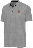Main image for Mens Maryland Terrapins Black Antigua Intersect Blocked Short Sleeve Polo Shirt