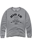 Main image for Mens Big 12 Graphite Summit Sportswear 2026 Softball Championship Crew Sweatshirt