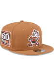 Cleveland Browns New Era BROWN Color Pack OTC Logo 9FIFTY Snapback