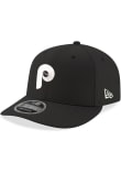 New Era Philadelphia Phillies BLACK Coop Low Pro Trucker 9FIFTY