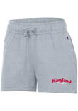 Main image for Womens Maryland Terrapins Grey Champion Powerblend Shorts