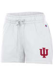 Main image for Womens Indiana Hoosiers White Champion Powerblend Shorts