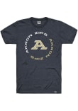 Main image for Akron Zips Navy Blue Rally Triblend Circle Short Sleeve T Shirt