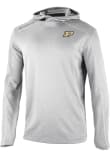 Main image for Mens Purdue Boilermakers Grey Columbia Heat Seal Omni Wick Shotgun Long Sleeve Hoodie
