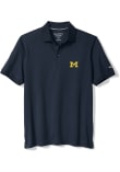 Main image for Mens Michigan Wolverines Blue Tommy Bahama Team Captain Short Sleeve Fashion Polo