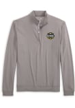 Main image for Mens Michigan Wolverines Grey Johnnie O 2026 Men's Basketball National Champions Qtr Zip Pullover