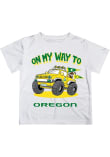 Main image for Youth Oregon Ducks White Vive La Fete On My Way Short Sleeve T-Shirt