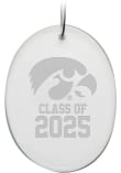 Main image for White Iowa Hawkeyes Class of 2025 Oval Ornament