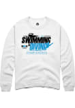 Main image for Mens Big Ten White Rally 2025 Womens Swimming & Diving Championship Crew Sweatshirt