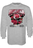 Main image for Mens Indiana Hoosiers Grey Blue 84 2026 Rose Bowl Game Helmet Tee