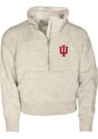 Main image for Girls Natural Indiana Hoosiers Dawn LS Tops Qtr Zip