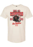 Main image for Texas Tech Red Raiders Ivory Summit Sportswear 2025 Big 12 Football Champions HELMET Short Sleeve..