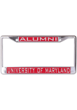 Main image for Maryland Terrapins Silver  Silver alumni License Plate Frame