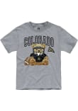 Main image for Youth Colorado Buffaloes Grey Heather Summit Sportswear Bear Necessities Short Sleeve T-Shirt