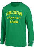 Main image for Mens Oregon Ducks Green Champion Band Icon Jersey Tee