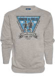Main image for Mens Big Ten Grey Blue 84 2026 Big Ten Outdoor Track & Field Championships Crew Sweatshirt