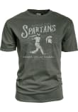 Main image for Michigan State Spartans Green Blue 84 Big Ten Baseball Short Sleeve T Shirt