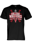 Main image for Texas Tech Red Raiders Black Blue 84 2026 Women's College World Series Bound Short Sleeve T Shirt