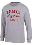 Main image for Mens USC Trojans Grey Champion Band Icon Jersey Tee